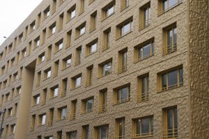 Fenetre couleur bois naboco Lyon Confluence