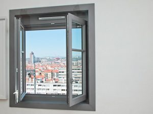 Fenêtre Bois Gris