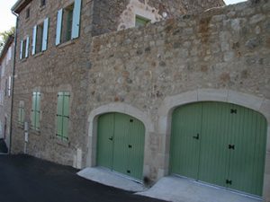 Porte Garage Verte