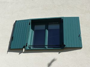 Volet Fenetre Couleur Verte