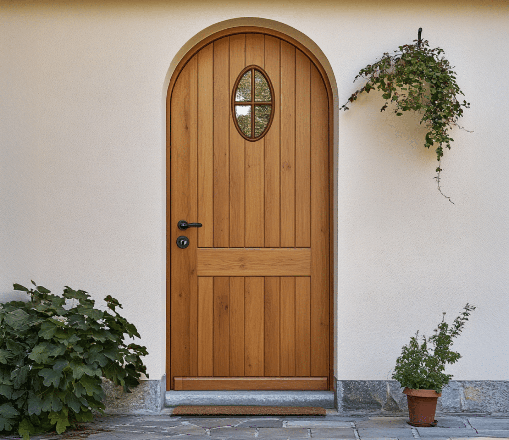 fabrication porte en bois sur mesure