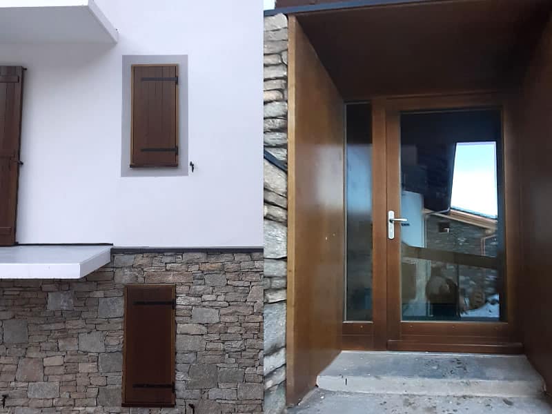 menuiseries extérieures bois à Tignes