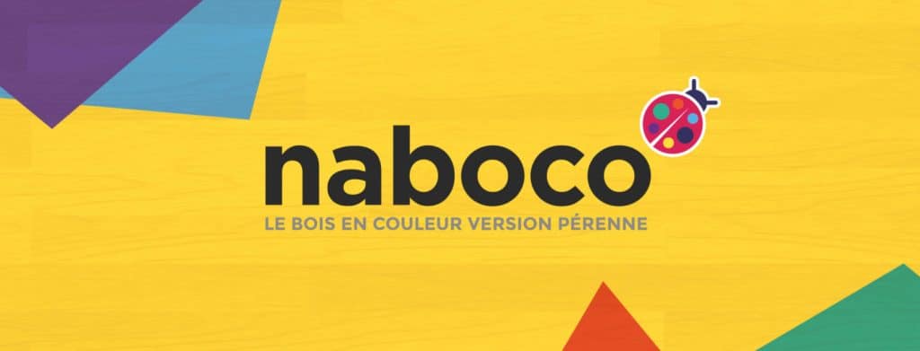 Naboco Menuisierie Bois en Couleur Nouvelle Communication de Marque|